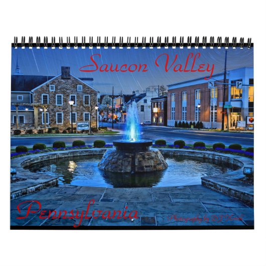 Saucon Valley Pa. Amerikaanse agenda Kalender (Hoes)