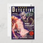 Saucy Detective Briefkaart (Voorkant / Achterkant)