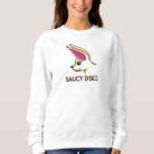 Saucy Disco Logo sweatshirt (Voorkant)
