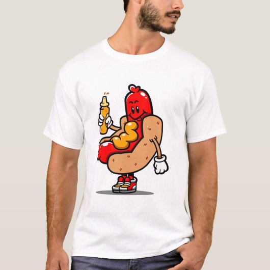 Saucy Dog T-shirt (Voorkant)