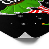 Saucy Elf Christmas Family Girls Women Elf Squad X Poster (Hoek)