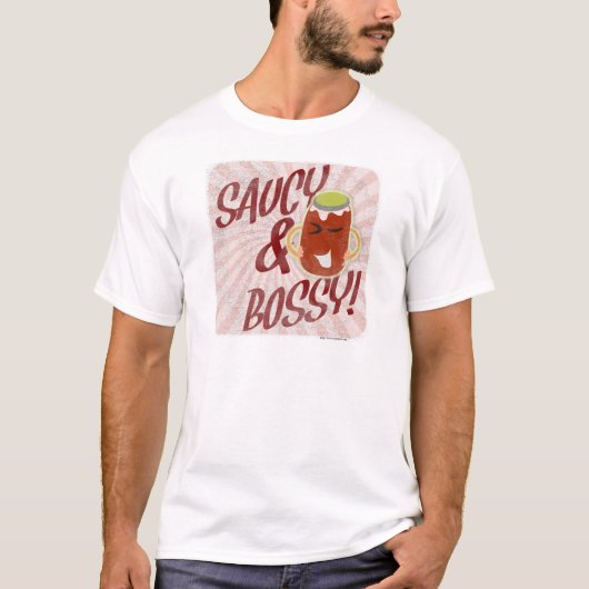 Saucy en Bossy T-shirt (Voorkant)