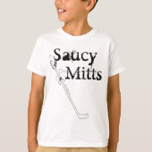 Saucy Mitts Hockey T-shirt (Voorkant)