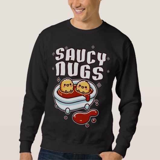 Saucy Nugs Kip Nuggets Trui (Voorkant)
