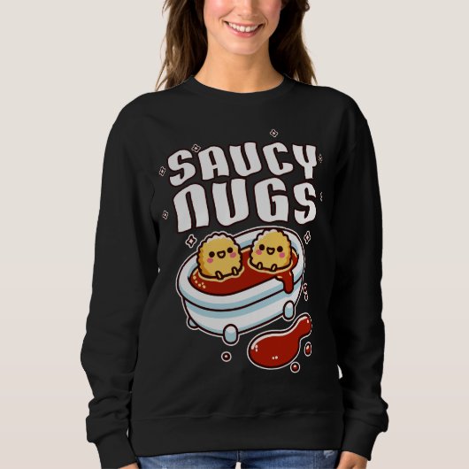 Saucy Nugs Kip Nuggets Trui (Voorkant)