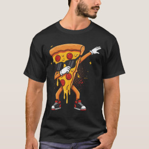 Saucy Pizzeria Dabbing Pie Sungles Drip Pizza T-shirt