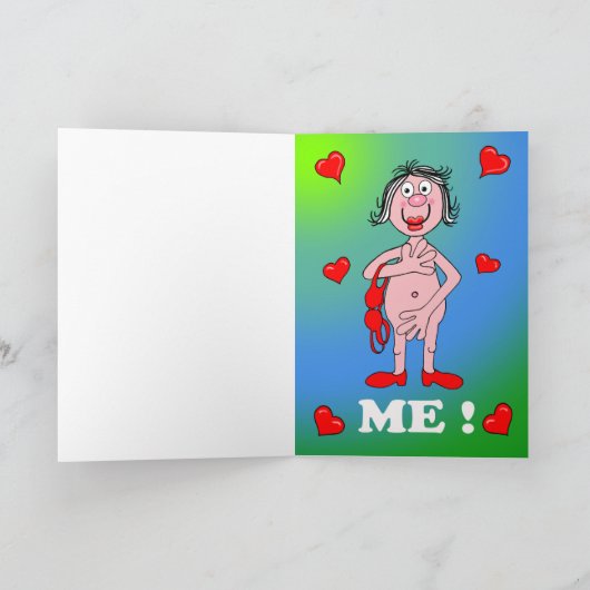 Saucy Valentijns kaart (Binnen)