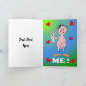 Saucy Verjaardag Kaart (Binnen)