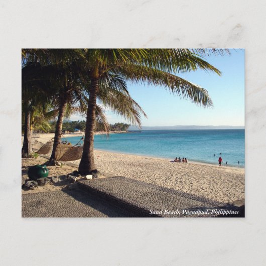 Saud Beach Briefkaart (Voorkant)