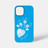 Saudade betekent dat ik je Portugese hart mis iPhone Hoesje (Achterkant)