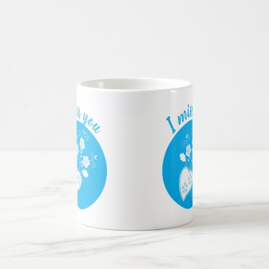 Saudade betekent dat ik je Portugese hart mis Koffiemok (Center)