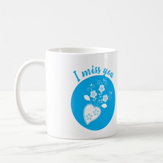 Saudade betekent dat ik je Portugese hart mis Koffiemok (Links)