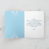 Saudade betekent 'ik mis je' Portugese hart Kaart (Binnen)