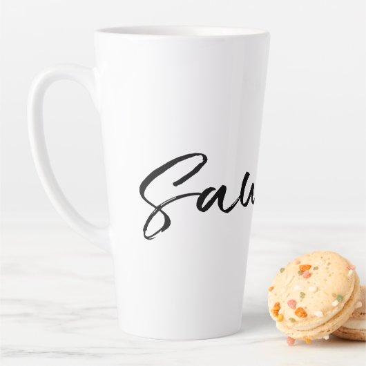 Saudade Black Latte Mok (In situ)