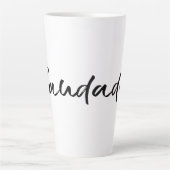 Saudade Black Latte Mok (Voorkant)