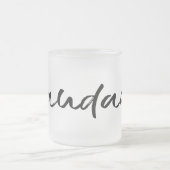 Saudade Black Matglas Koffiemok (Center)