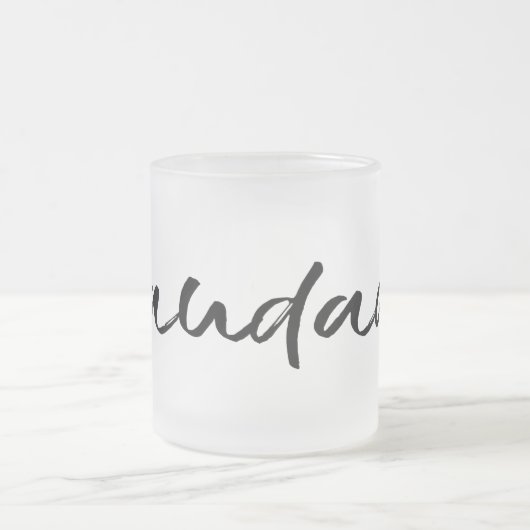 Saudade Black Matglas Koffiemok (Center)