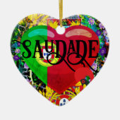 Saudade Keramisch Ornament (Voorkant)