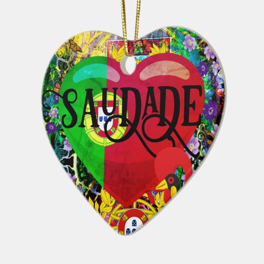 Saudade Keramisch Ornament (Links)