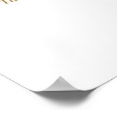 Saudade – Minimalistische Portugese Definitiedruk Poster (Hoek)