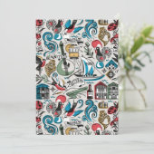 Saudade // populaire motieven uit Portugal Bedankkaart (Staand voorkant)