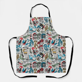 Saudade // populaire motieven uit Portugal Schort