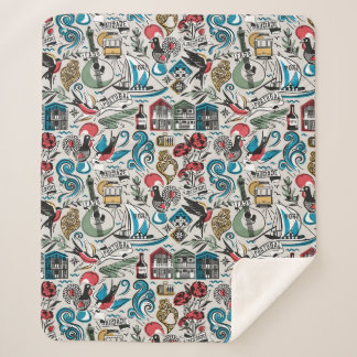 Saudade // populaire motieven uit Portugal Sherpa Deken