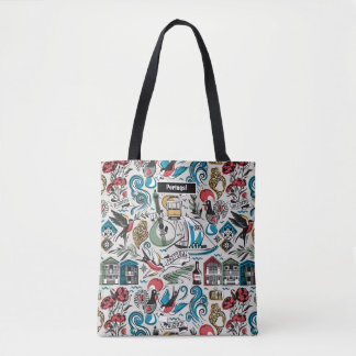 Saudade // populaire motieven uit Portugal Tote Bag