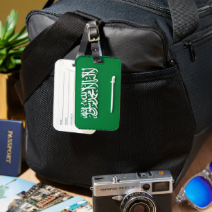 Saudi Arabia Flag Bagagelabel – Stijlvolle Travel