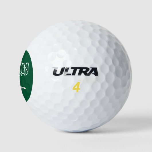 Saudi Arabia Flag Golfballen (Logo)