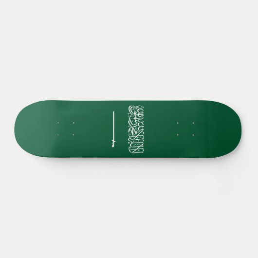 Saudi Arabia Flag Persoonlijk Skateboard (Horizontaal)