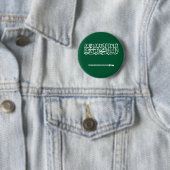 Saudi Arabia Flag Ronde Button 5,7 Cm (In situ)