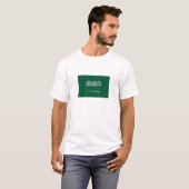 Saudi Arabia Flag T-shirt (Voorkant volledig)