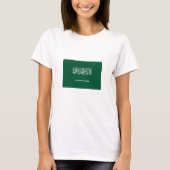 Saudi Arabia Flag T-shirt (Voorkant)