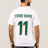 Saudi-Arabië 2026 Fan T-Shirt (Achterkant)