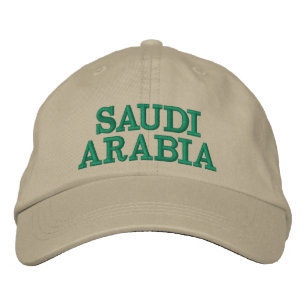 Saudi-Arabië Aangepast geborduurd Pet