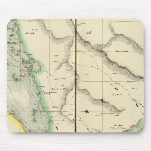 Saudi-Arabië, Azië 100 Muismat (Voorkant)