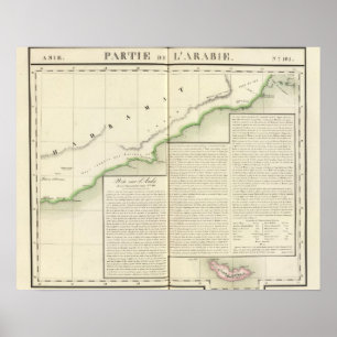 Saudi-Arabië, Azië 101 Poster