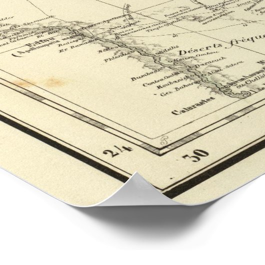 Saudi-Arabië, Azië 77 Poster (Hoek)