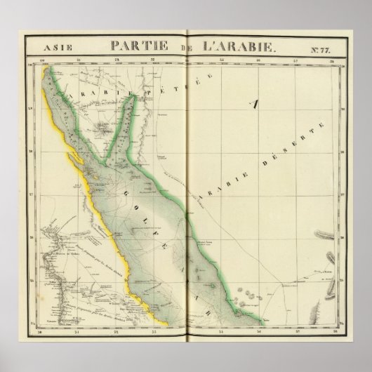 Saudi-Arabië, Azië 77 Poster (Voorkant)