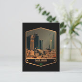 Saudi-Arabië Briefkaart (Staand voorkant)