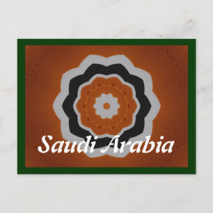 Saudi-Arabië briefkaart