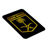 Saudi-Arabië Emblem Magneet (Rechterzijde)