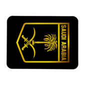 Saudi-Arabië Emblem Magneet (Horizontaal)