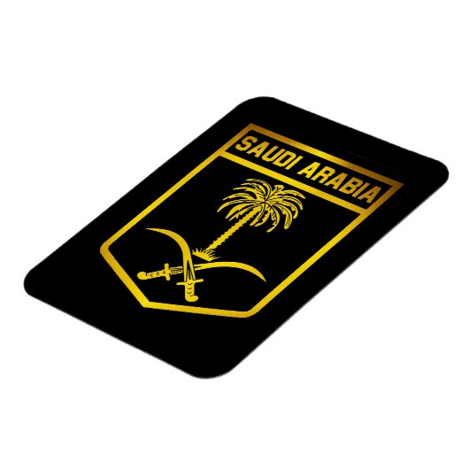 Saudi-Arabië Emblem Magneet (Linkerzijde)