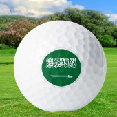 Saudi-Arabië Golf Balls, patriottisch voor de Saoe Golfballen