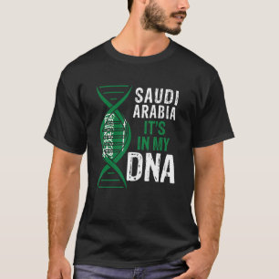 Saudi-Arabië Het zit in mijn DNA trotse vlag van S T-shirt