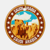 Saudi-Arabië Keramisch Ornament (Voorkant)