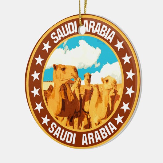 Saudi-Arabië Keramisch Ornament (Links)
