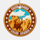 Saudi-Arabië Keramisch Ornament (Achterkant)